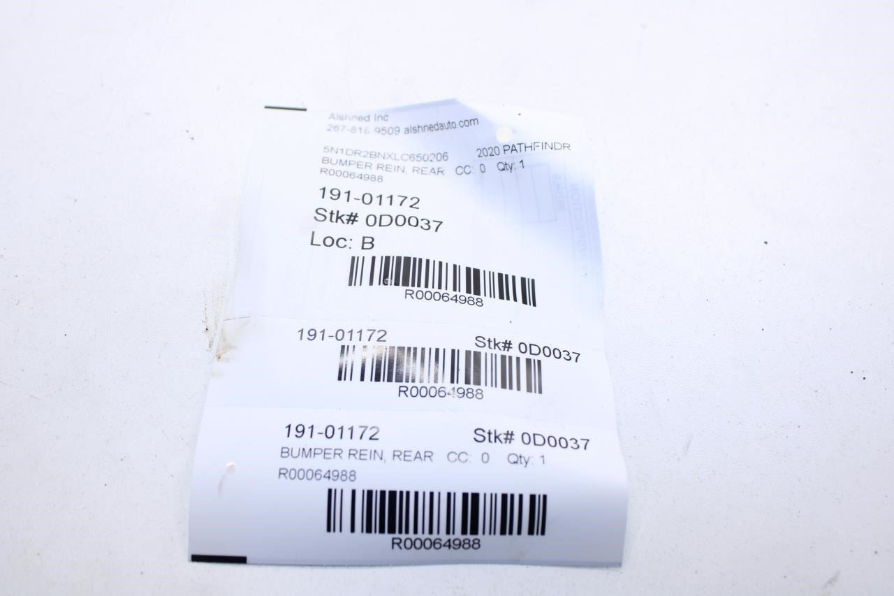 13-24 Nissan Pathfinder SV Rear Left and Right Bumper Reinforcement Stay Bracket - Alshned Auto Parts