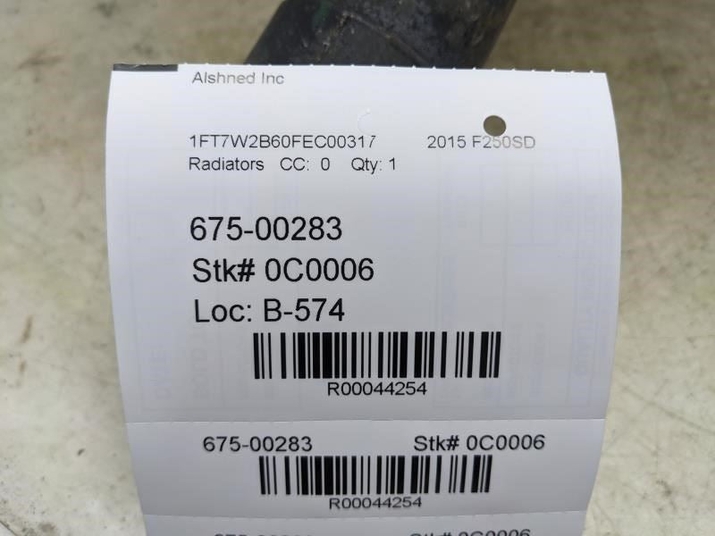 2013-2016 Ford F250SD Radiator Coolant Lower Hose BC3Z-8286-J OEM - Alshned Auto Parts