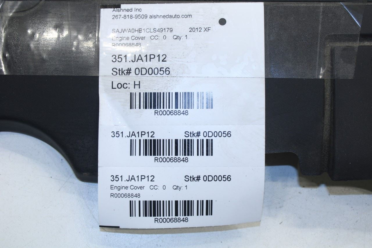 2010-2012 Jaguar XF Portfolio 5.0L Engine Appearance Motor Cover C2D32675 OEM - Alshned Auto Parts