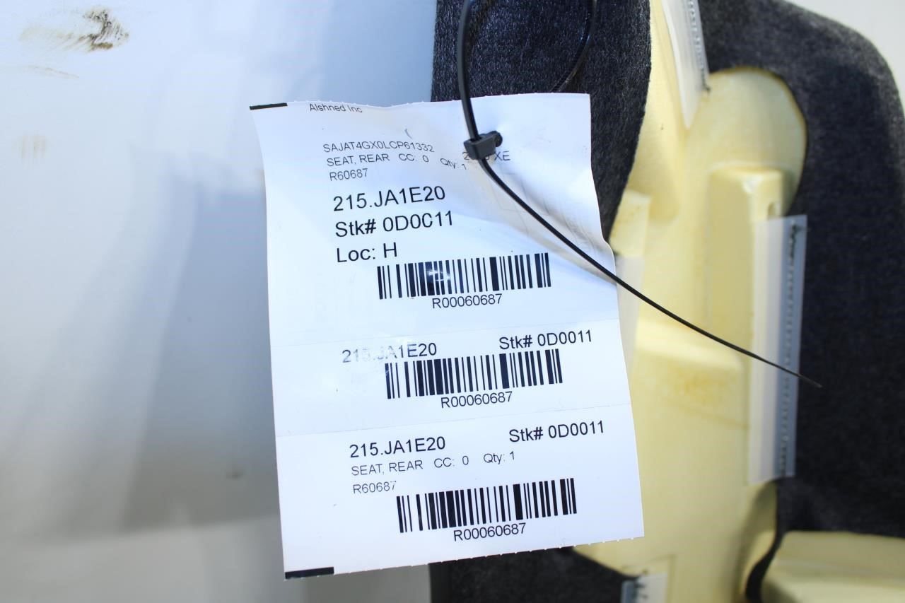 17-20 Jaguar XE R-Dynamic S Rear Right 2nd Row Seat Cushion Trim T4N32656PVJ OEM - Alshned Auto Parts