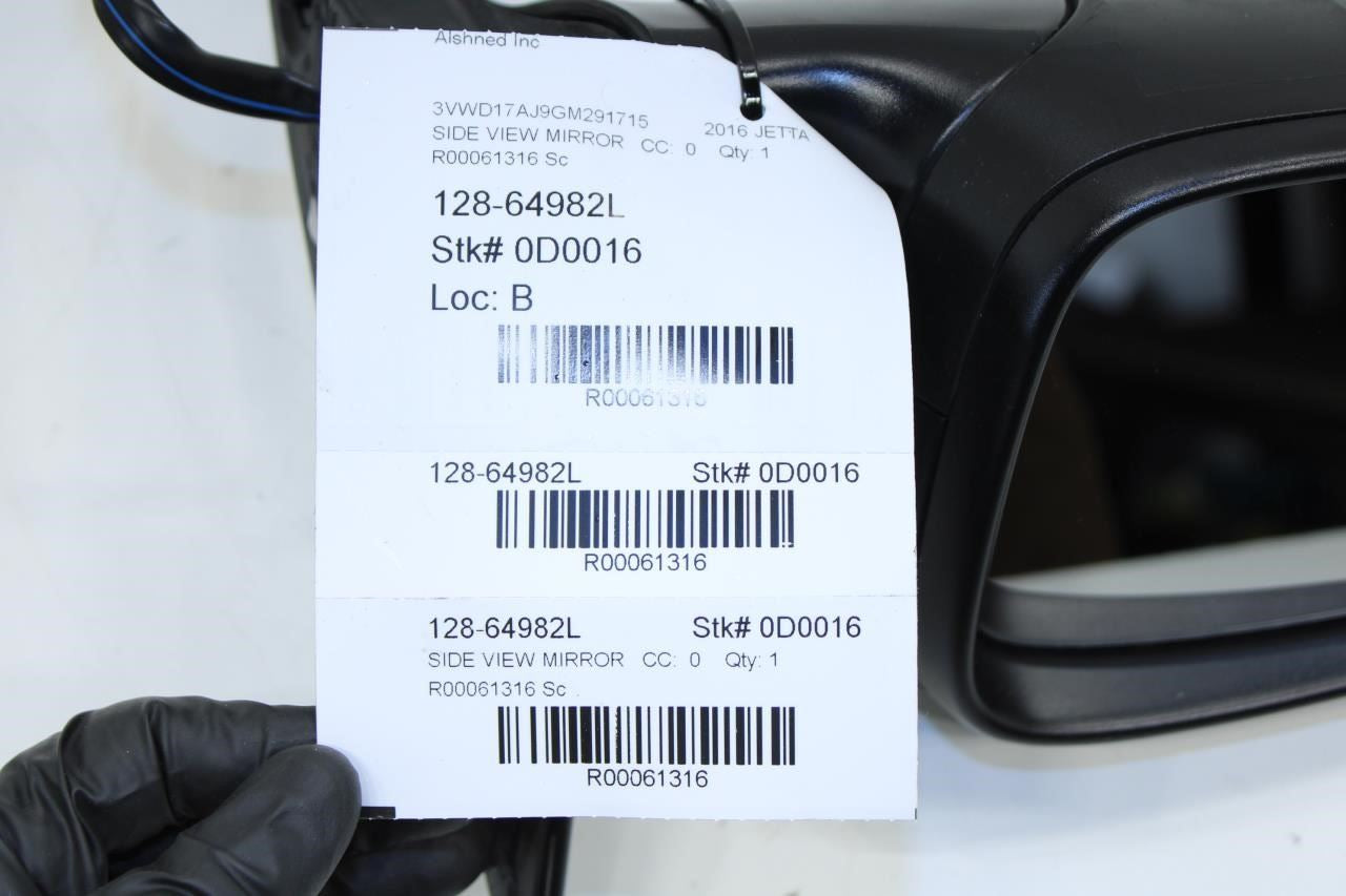 11-18 Volkswagen Jetta Sport Driver LH Side Rear View Mirror 5C7-857-507-AF OEM - Alshned Auto Parts
