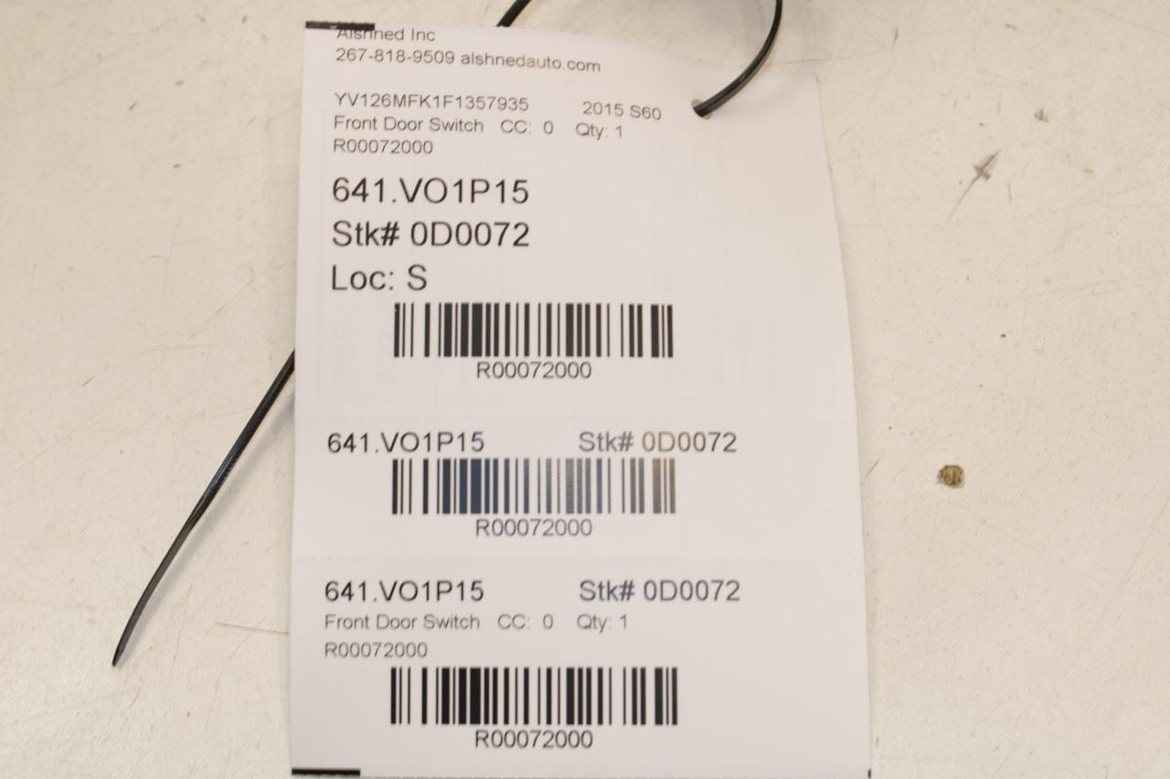 2014-2018 Volvo S60 T5 Premier Front Left Driver Side Master Power Window Switch - Alshned Auto Parts