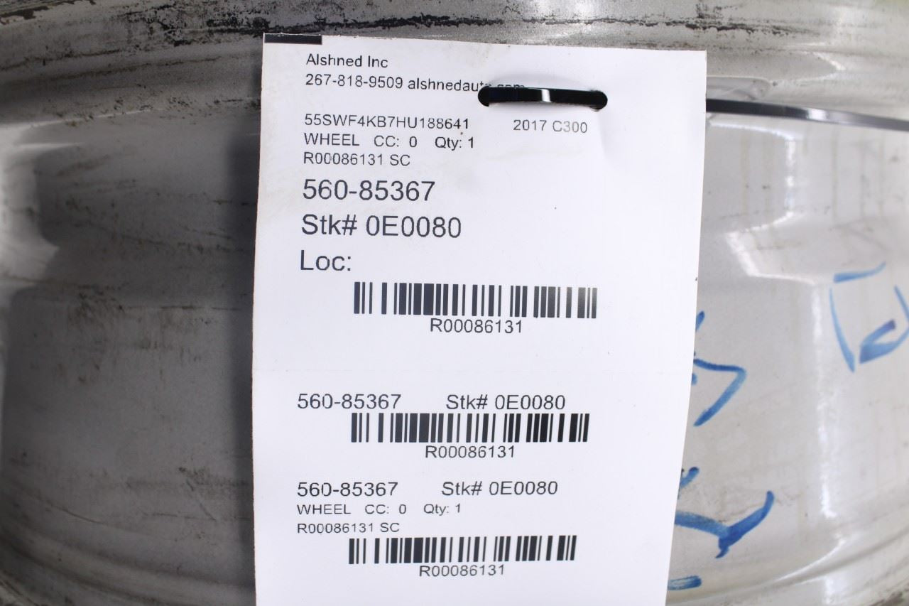 15-19 Mercedes-Benz C300 4Matic Alloy Wheel R17x7J 10 Spoke 2054010200 OEM *ReaD - Alshned Auto Parts