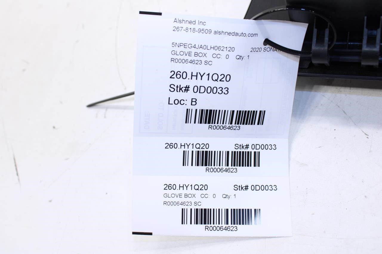 2020-2022 Hyundai Sonata SE Glove Box Storage Compartment 84510-L0000-NNB OEM - Alshned Auto Parts