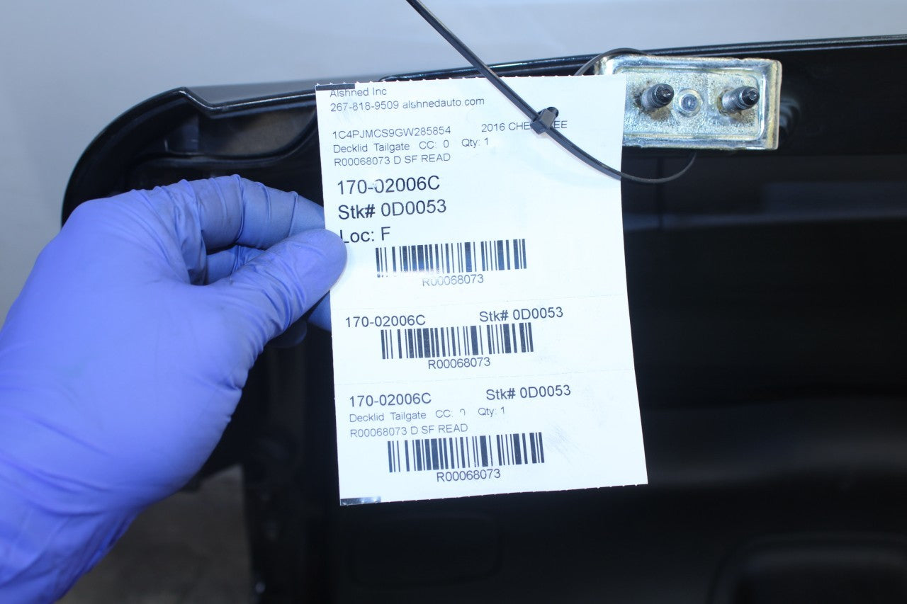 2014-18 Jeep Cherokee 75th Anniversary Liftgate Back Door Assy 68236459AB *ReaD* - Alshned Auto Parts