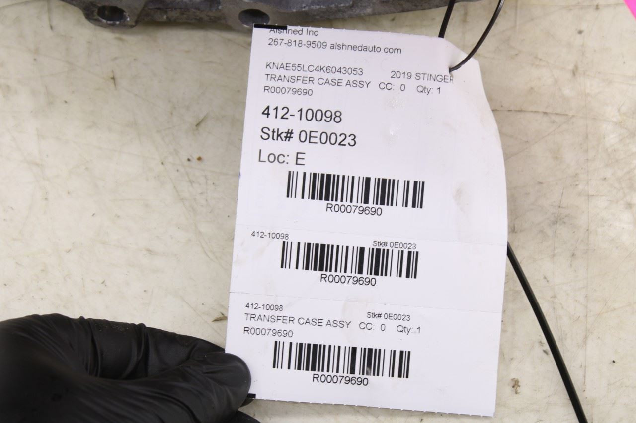2018-2021 Kia Stinger GT2 AWD 3.3L Transfer Case 78K 47395-4J000 OEM - Alshned Auto Parts