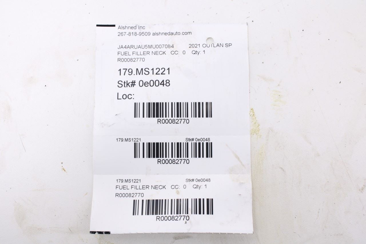 2011-2025 Mitsubishi Outlander Sport SE 2.0L Fuel Filler Neck Hose Tube 1710A4409