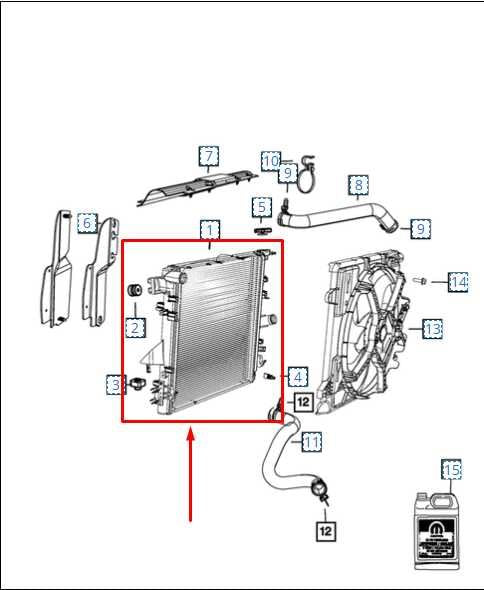2007-18 Jeep Wrangler Sahara 3.6L Engine Cooling Radiator 68143886AA OEM *ReaD* - Alshned Auto Parts
