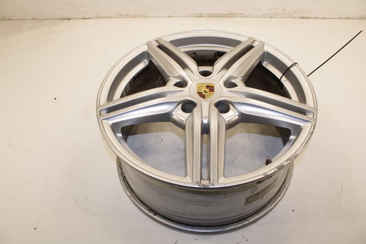 2012-18 Porsche Cayenne Alloy Wheel R19x8.5 5 Double Spoke 7P5-601-025-AG *ReaD* - Alshned Auto Parts