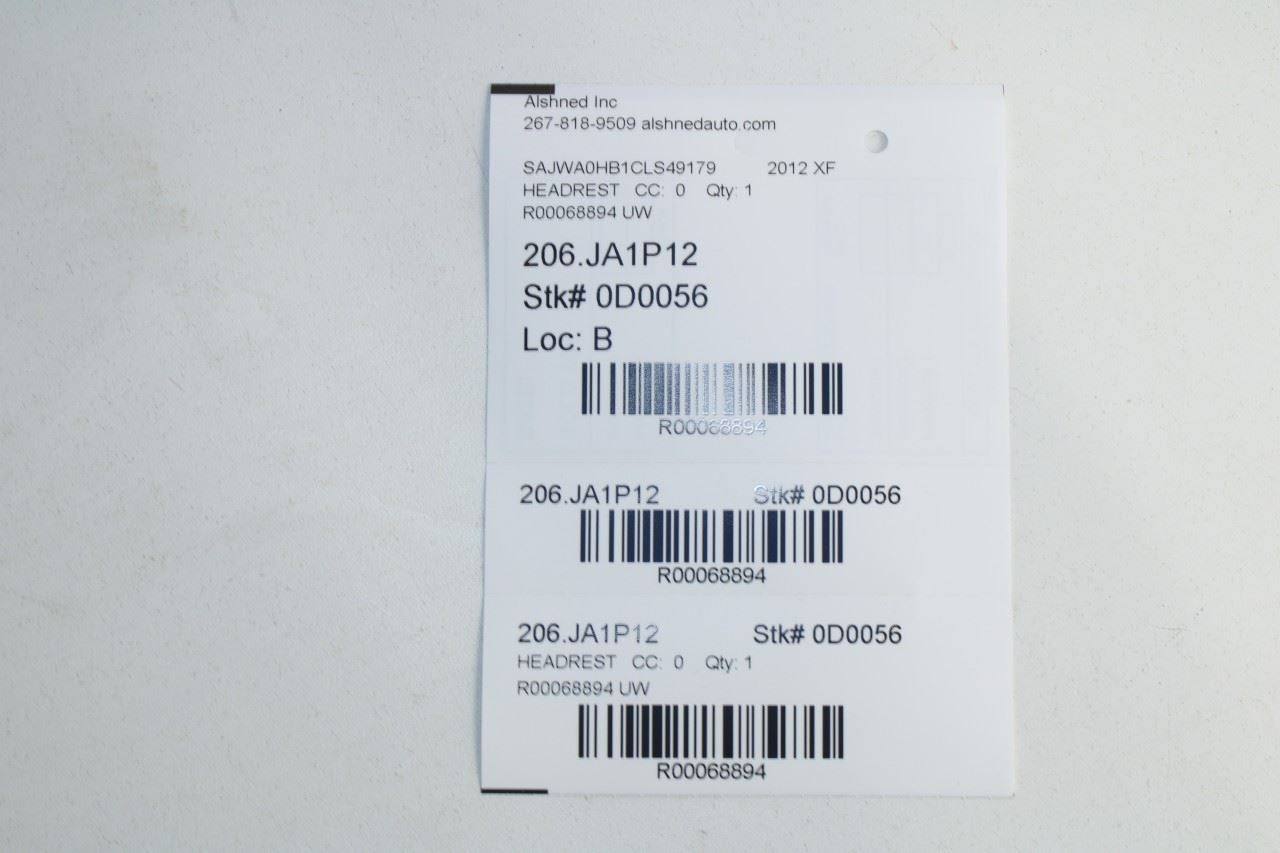 12-15 Jaguar XF Portfolio Front RH and LH Side Seat Headrest Set C2Z16473YSH OEM - Alshned Auto Parts