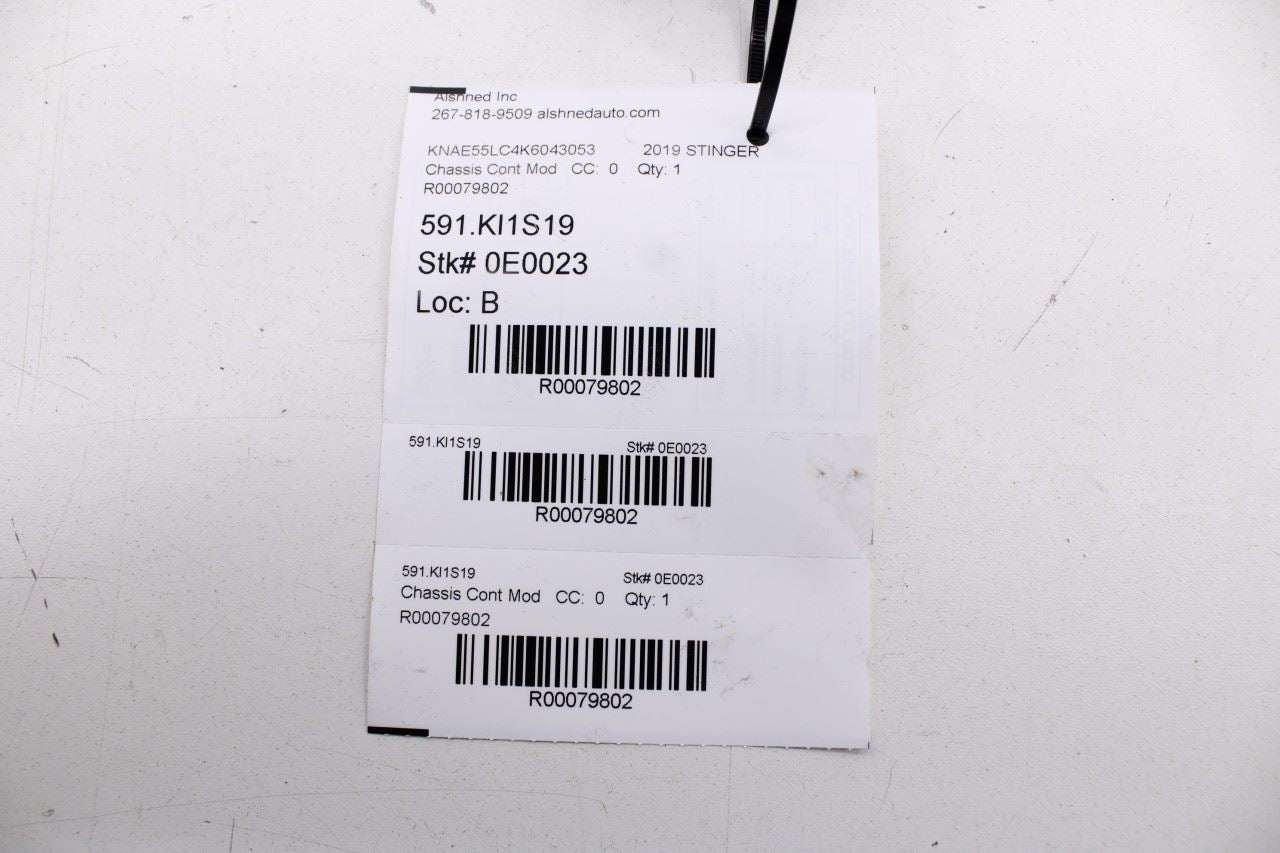 2018-2021 KIA Stinger GT2 AWD 3.3L Oil Pump Inverter Control Module 95449-47YB0 - Alshned Auto Parts