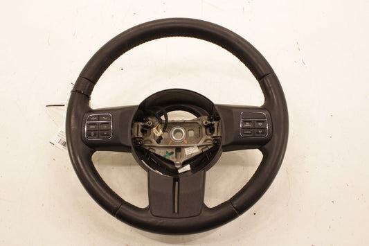 11-18 Jeep Wrangler Sport 2dr 3.6L 4WD Steering Wheel Leather w/ Control Buttons - Alshned Auto Parts