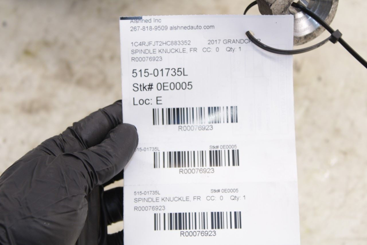 2016-2021 Jeep Grand Cherokee Summit Front Left Driver Side Spindle Knuckle Hub - Alshned Auto Parts