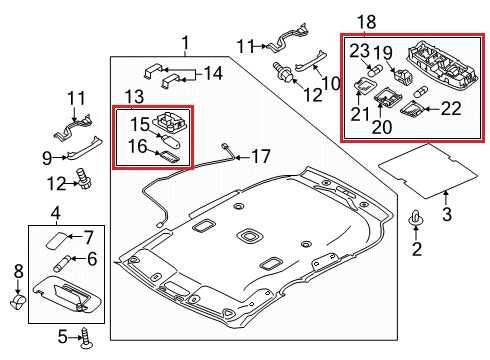 20-25 Mitsubishi Outlander Sport Front and Rear Roof Overhead Console 8401A396HA - Alshned Auto Parts
