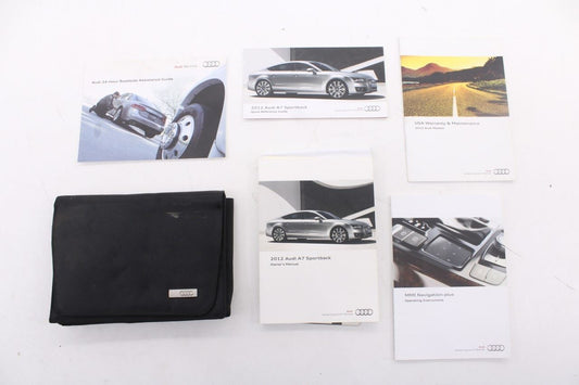 2012 Audi A7 Premium Owners Manual Set with Case R83014 - Alshned Auto Parts