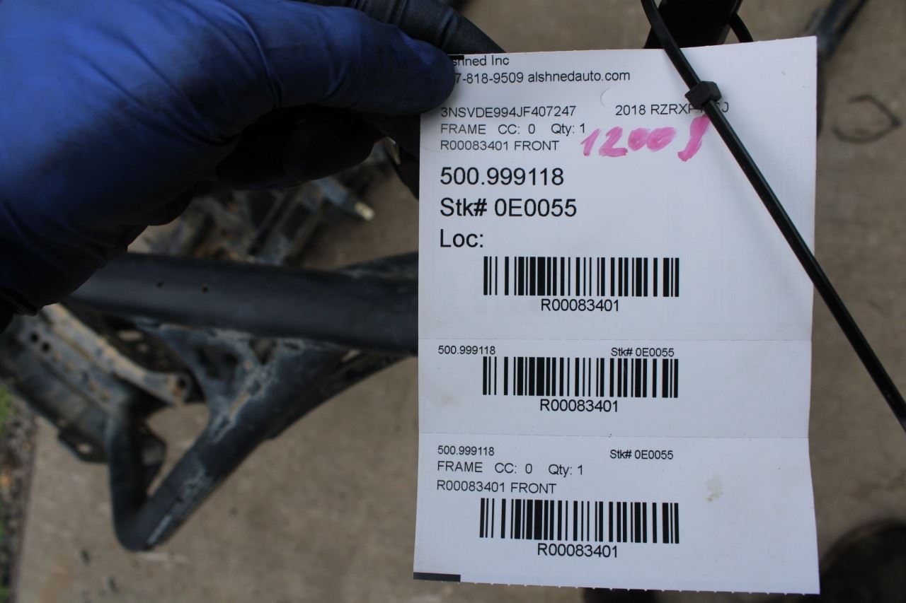 2017-2018 Polaris RZR XP 1000 Front Main Cab Frame 1022399-458 OEM10