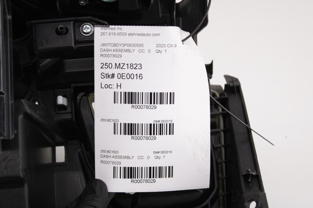 2016-2023 Mazda CX-9 Grand Touring Dash Instrument Panel TK52-60-330G-02 OEM - Alshned Auto Parts