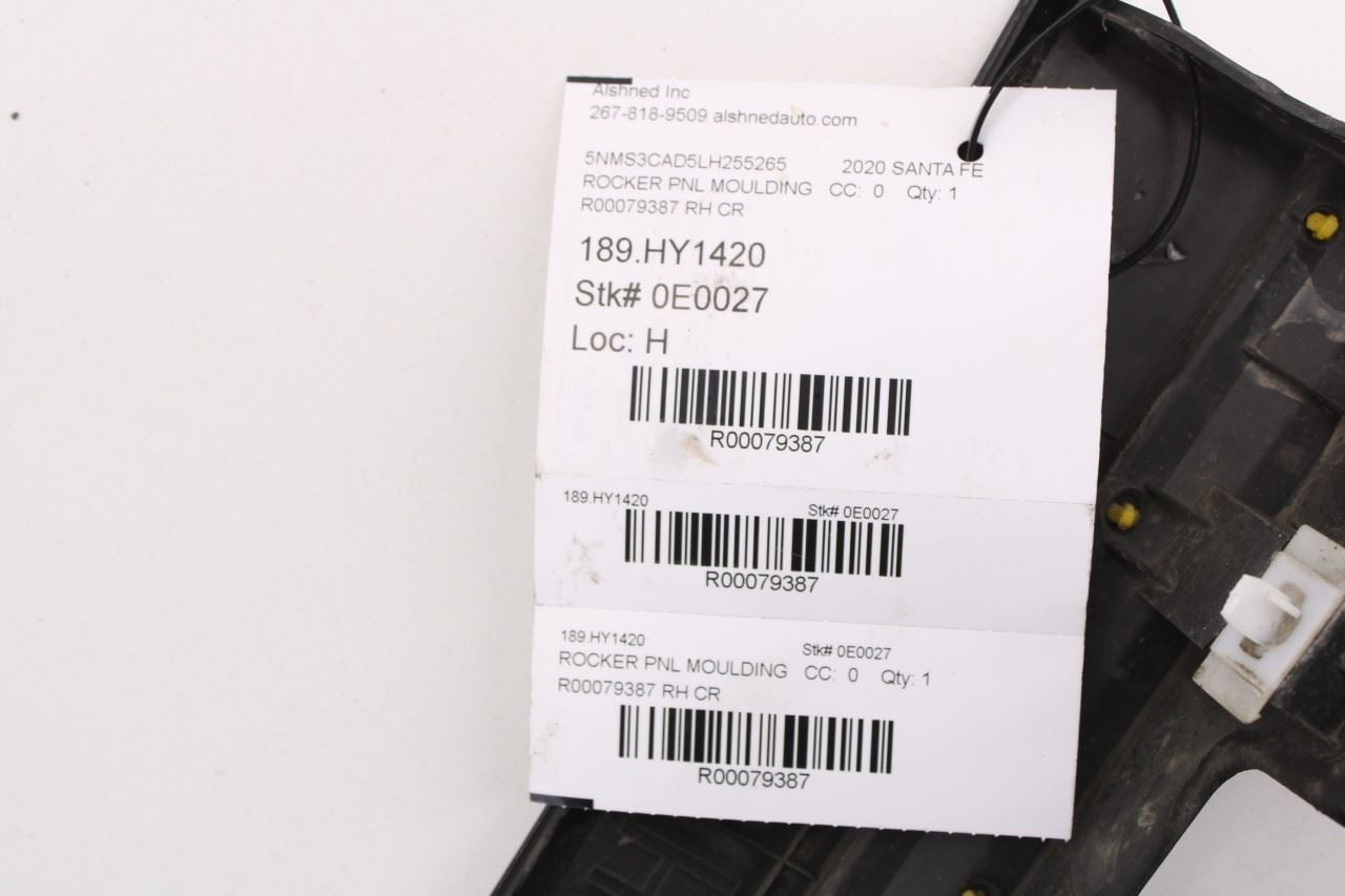 2019-23 Hyundai Santa Fe SEL Right Rocker Skirt Panel Molding 87752-S2000 *ReaD* - Alshned Auto Parts