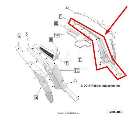 2022-2023 Polaris RZR XP 1000 Rear Left Driver Fender 2635123-728 OEM *ReaD* - Alshned Auto Parts