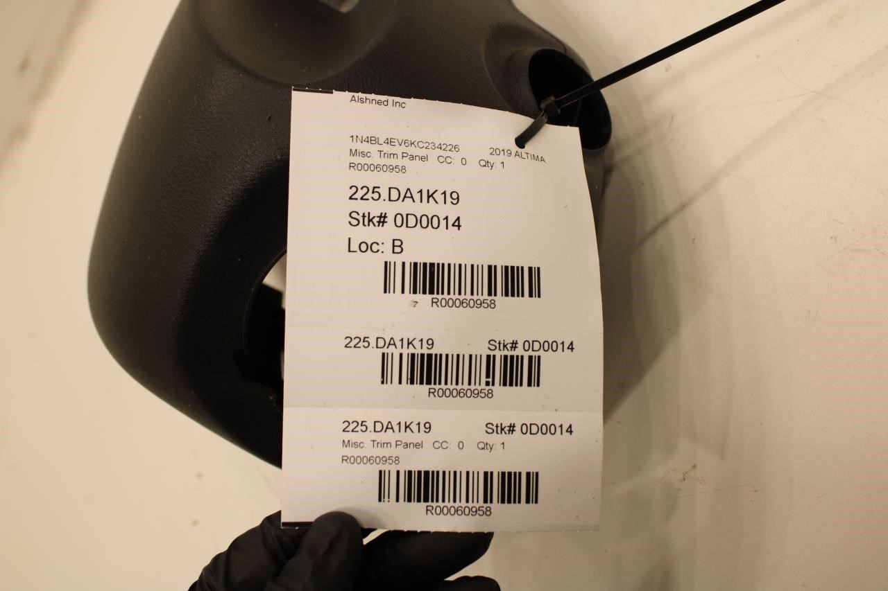 19-24 Nissan Altima SL Steering Column Upper and Lower Cover Shroud 48470-6CA0A - Alshned Auto Parts