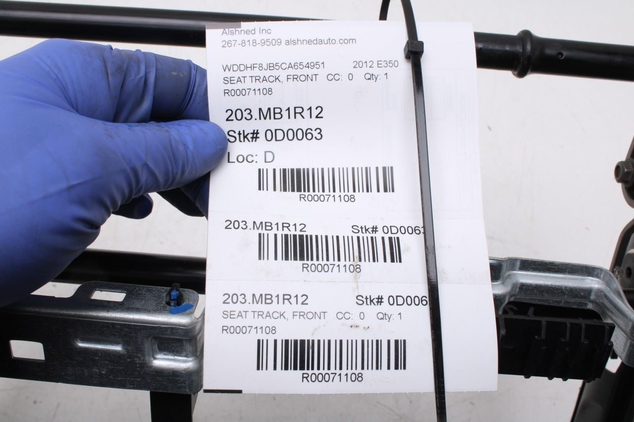 10-13 Mercedes-Benz E350 Sport 4Matic Front Seat RH Lower Track Frame w/ Motors - Alshned Auto Parts