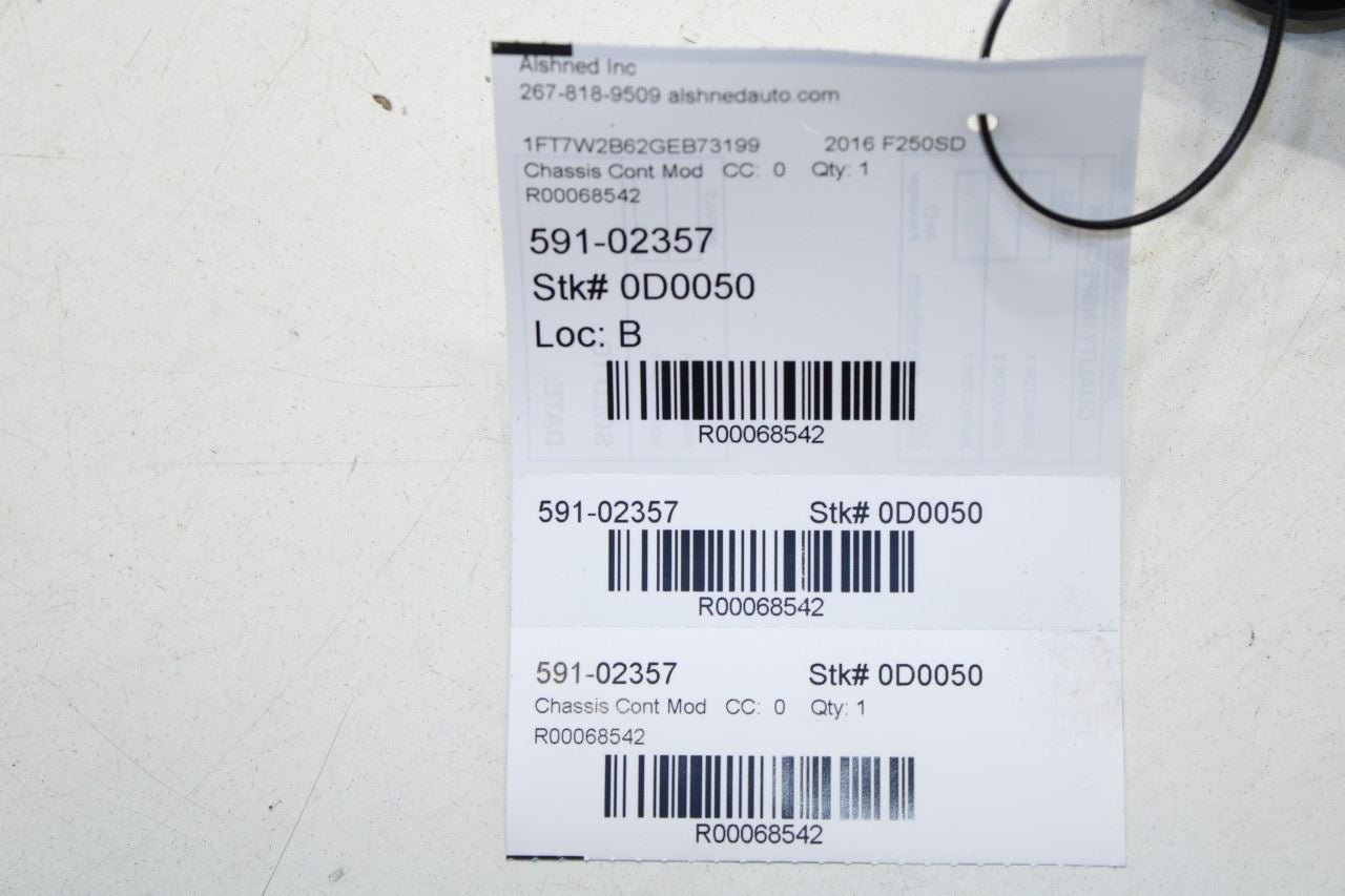 2015-2016 Ford F250 Lariat Crew Cab Parking Aid Assist Module FC3T-15T850-AA - Alshned Auto Parts