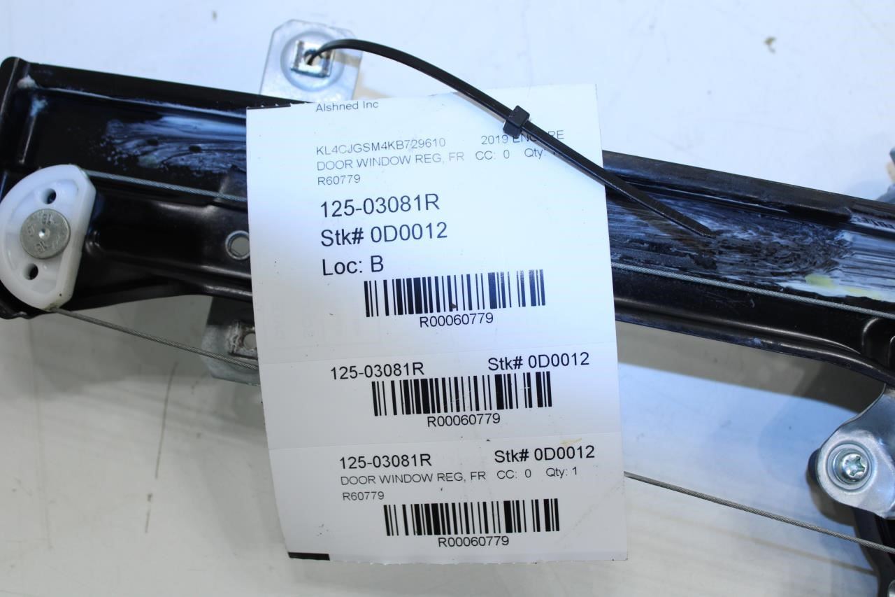 2013-2022 Buick Encore Front RH Side Door Window Regulator w/ Motor 95389087 OEM - Alshned Auto Parts
