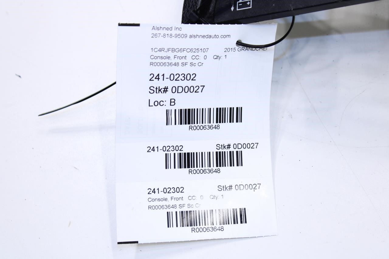 2014-15 Jeep Grand Cherokee Console Shift Indicator Trim Bezel 1XH202X9AD *ReaD* - Alshned Auto Parts