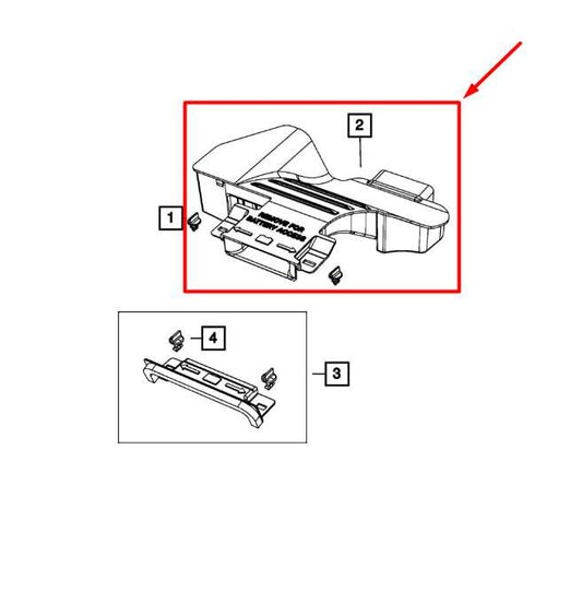 2007-2017 Jeep Patriot Sport SE 2.4L Air Cleaner Intake Duct Tube 04593913AB OEM - Alshned Auto Parts