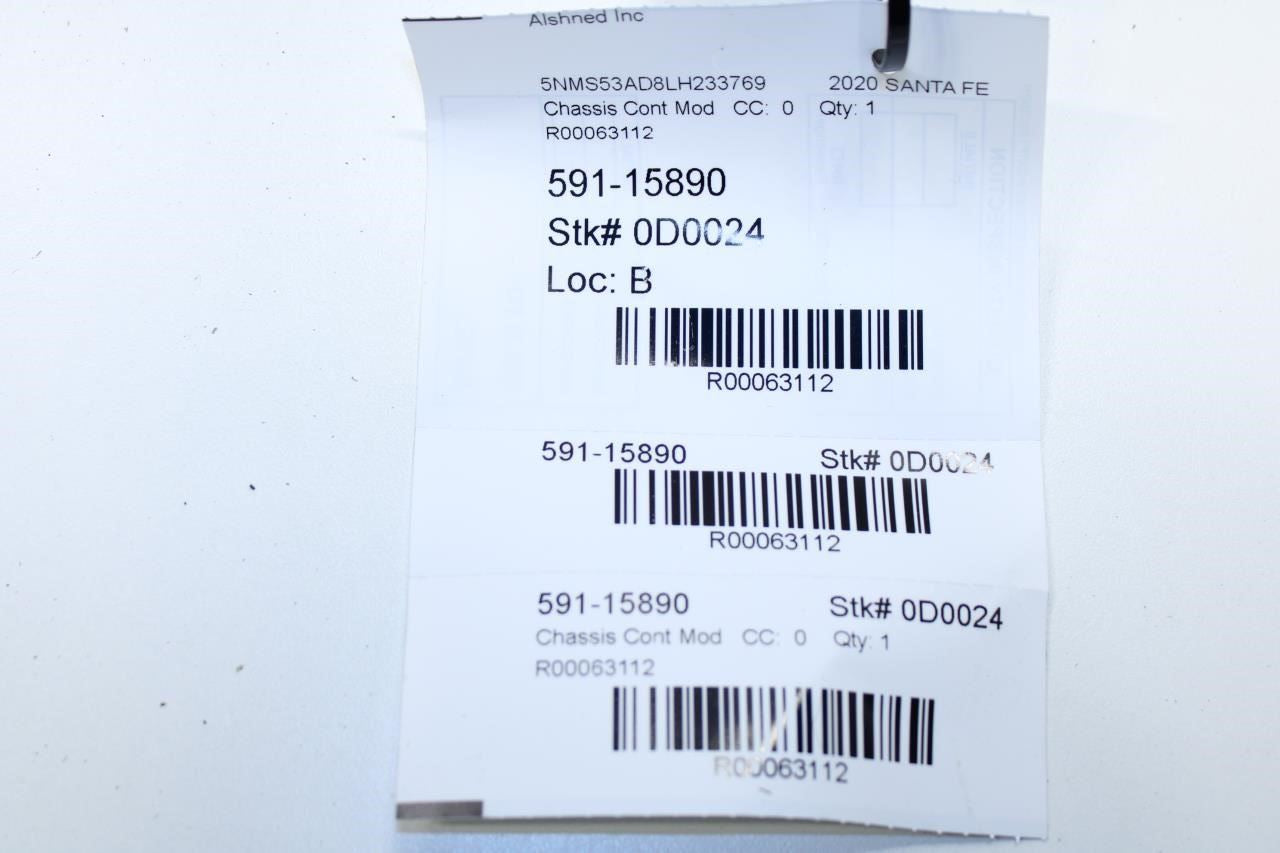 2019-2020 Hyundai Santa Fe Limited Body Control Module BCM BCU 954A0-S2730 OEM - Alshned Auto Parts