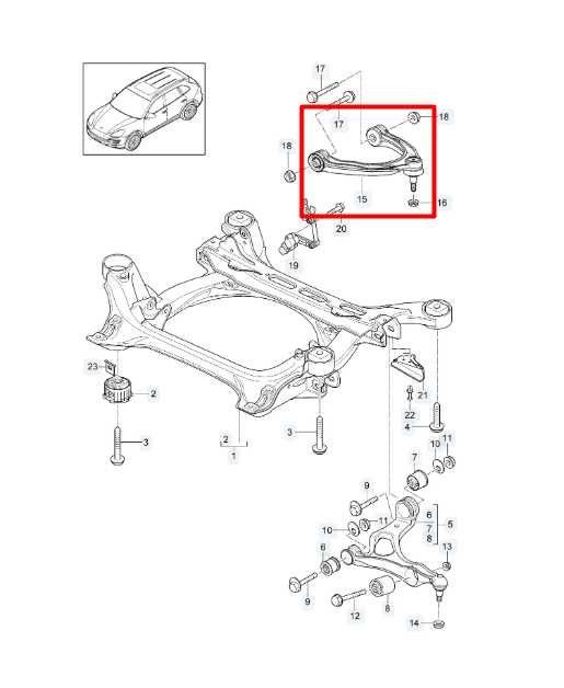 11-18 Porsche Cayenne Platinum AWD Front Suspension LH or RH Upper Control Arm - Alshned Auto Parts