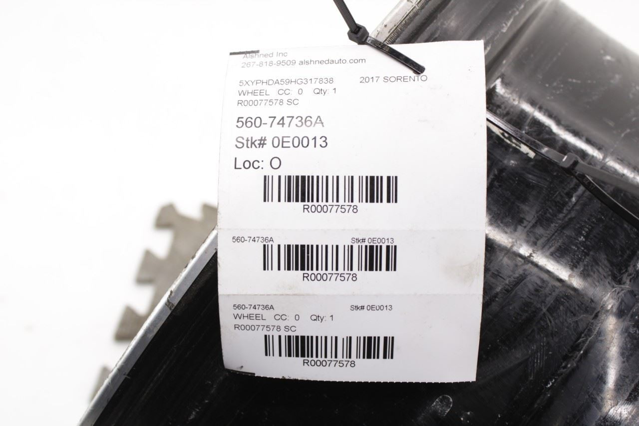 2016-2018 KIA Sorento EX Alloy Wheel R18x7.5J 52910-C5230 OEM *ReaD* - Alshned Auto Parts