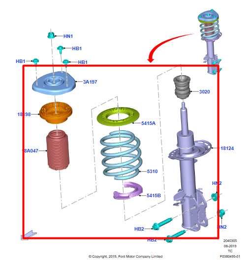 20-21 Ford Escape SEL AWD Front Driver Left Side Suspension Shock Strut Absorber - Alshned Auto Parts