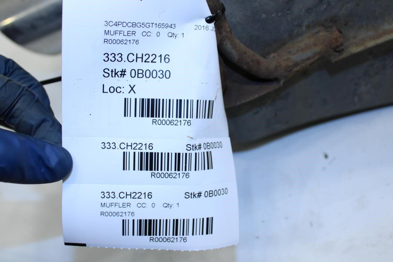 2012-2016 Dodge Journey 3.6L FWD Rear Left Side Exhaust System Muffler 5147031AF - Alshned Auto Parts