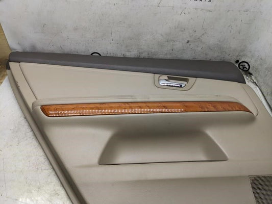 2007-2008 Lexus RX350 Rear Left Door Trim Panel Ivory 67640-48251-A0 OEM - Alshned Auto Parts
