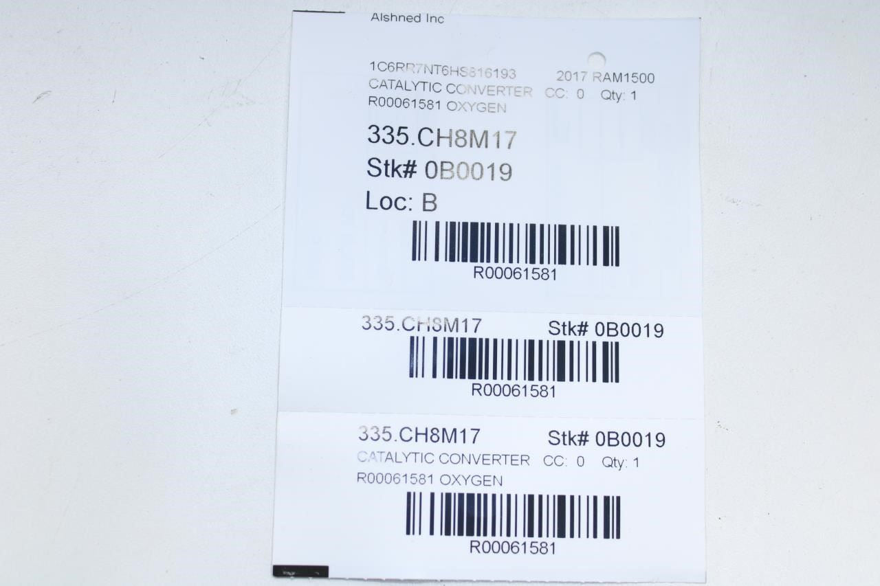 2012-2018 Ram 1500 2500 3500 5.7L 4x4 Oxygen Sensor Set of 4 5149180AA OEM - Alshned Auto Parts