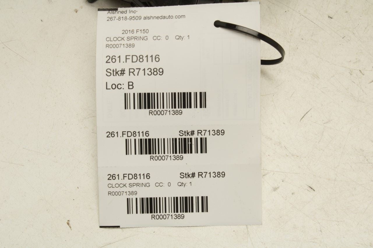 2015-2020 Ford F150 Steering Column Clock Spring FL3T-14A664-BD OEM - Alshned Auto Parts