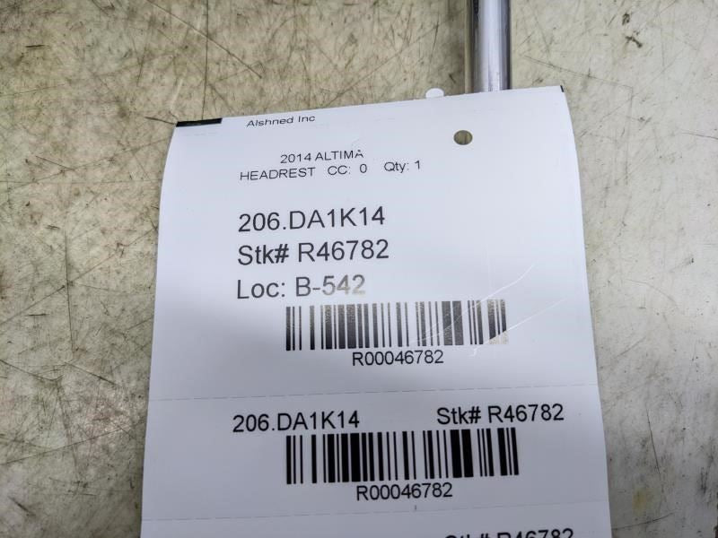 2013-2014 Nissan Altima Front Left or Right Seat Headrest Cloth 86400-3TA0A OEM - Alshned Auto Parts