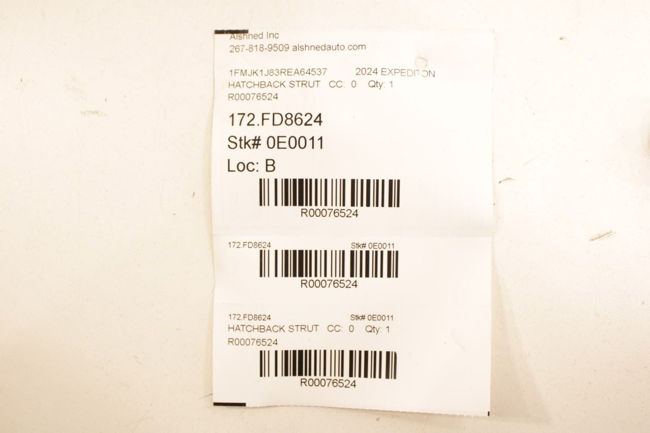 18-24 Ford Expedition MAX XLT Rear Right and Left Liftgate Lift Cylinder Strut - Alshned Auto Parts