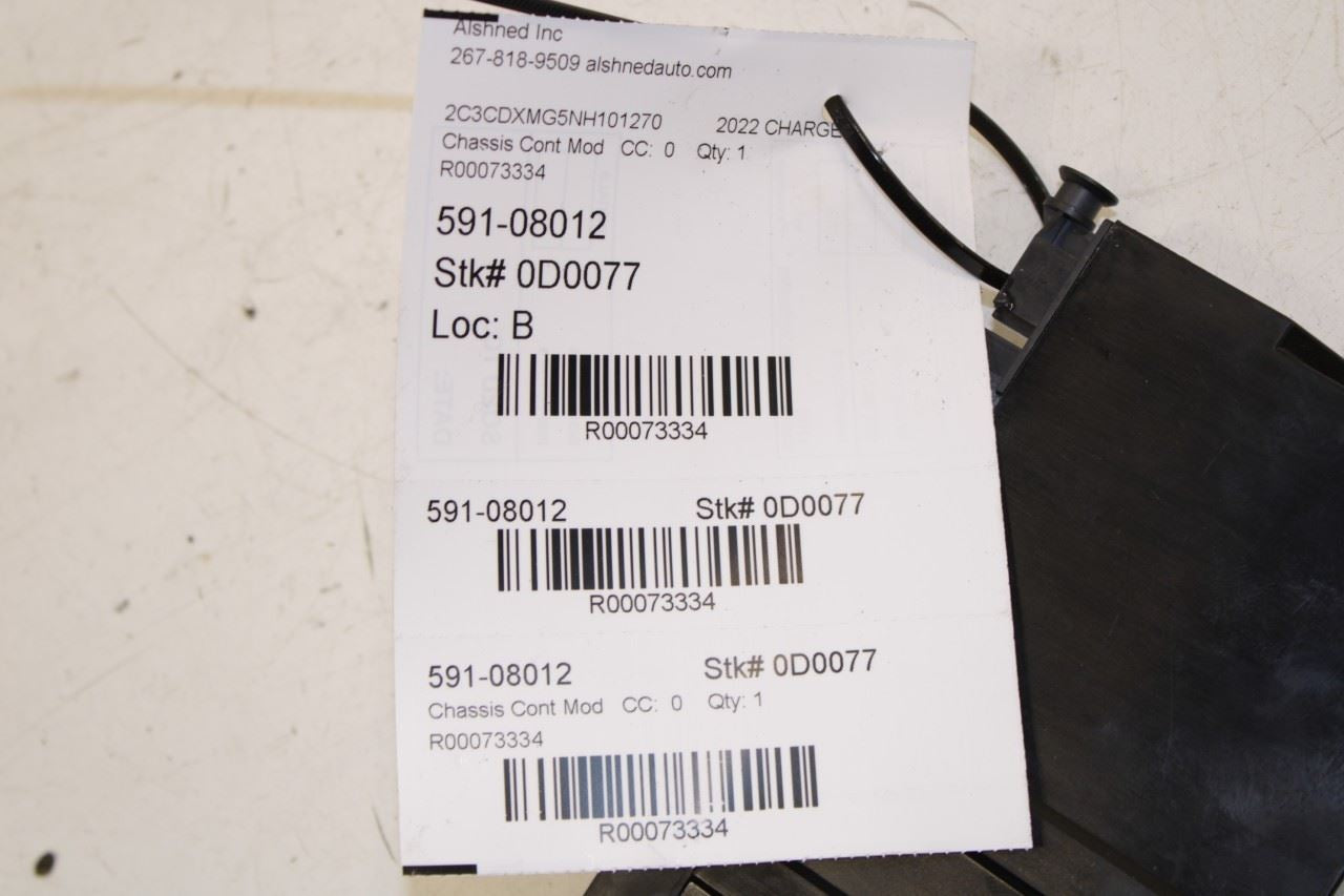 2015-2023 Dodge Charger GT AWD Front Left Power Seat Memory Control Module - Alshned Auto Parts