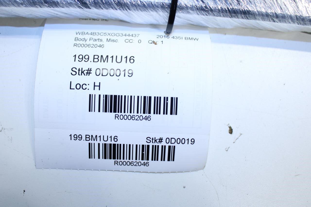 15-16 BMW 435i Gran Coupe xDrive Roof Rail Trim Molding Pair 51-13-7-372-799 OEM - Alshned Auto Parts