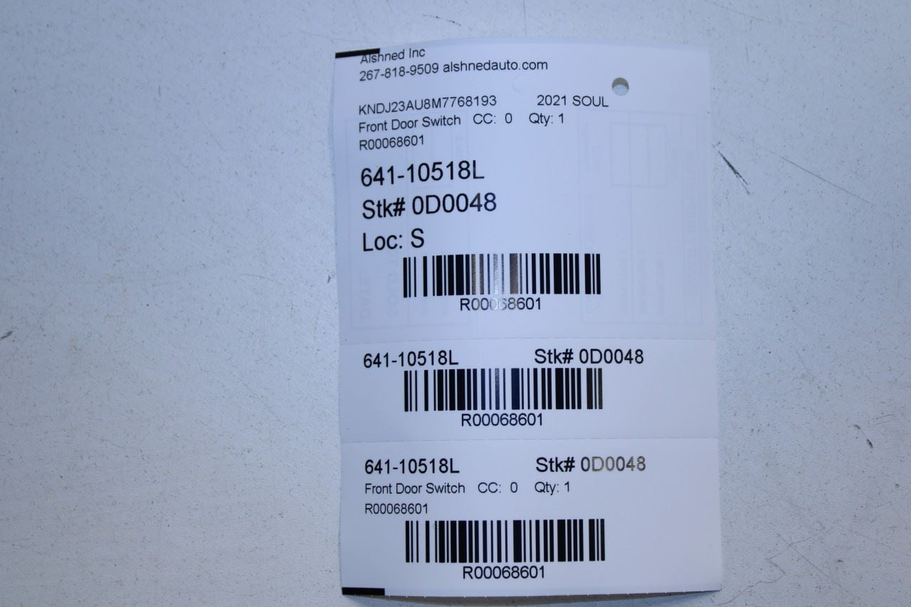 2020-2023 KIA Soul LX Front Left Side Master Power Window Switch 82731-K0014 OEM - Alshned Auto Parts