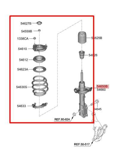 20-22 Kia Soul LX 2.0L Front Driver LH Side Shock Strut Absorber 54650-K0100 OEM - Alshned Auto Parts