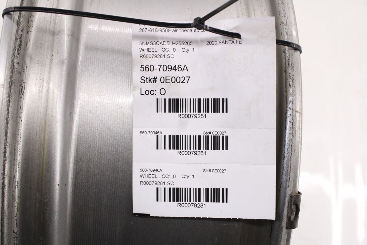 2019-2020 Hyundai Santa Fe SEL Aluminum Wheel R17x7.0J 52910-S1110 OEM - Alshned Auto Parts