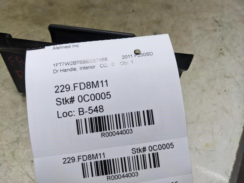 1999-2016 Ford F250SD Front Right Interior Door Handle 7C34-2522634 OEM - Alshned Auto Parts