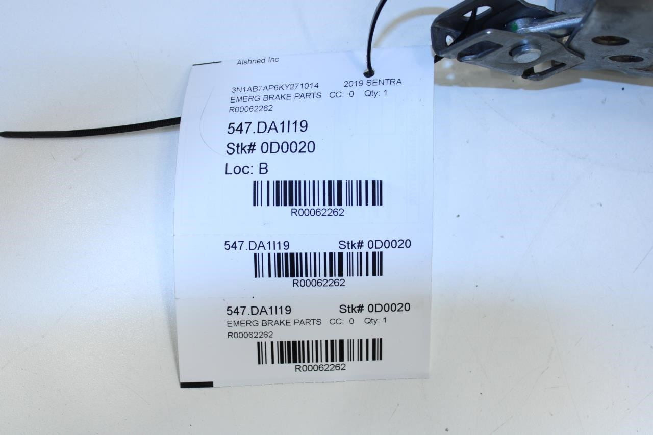 2013-2019 Nissan Sentra SV Emergency Parking Brake Handle Lever 36010-3SH0A OEM - Alshned Auto Parts