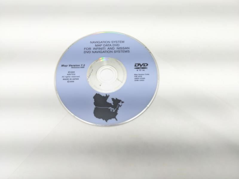 2006-2008 Infiniti FX35 Navigation System Map Data DVD Version 7.2 25920-CF46A - Alshned Auto Parts
