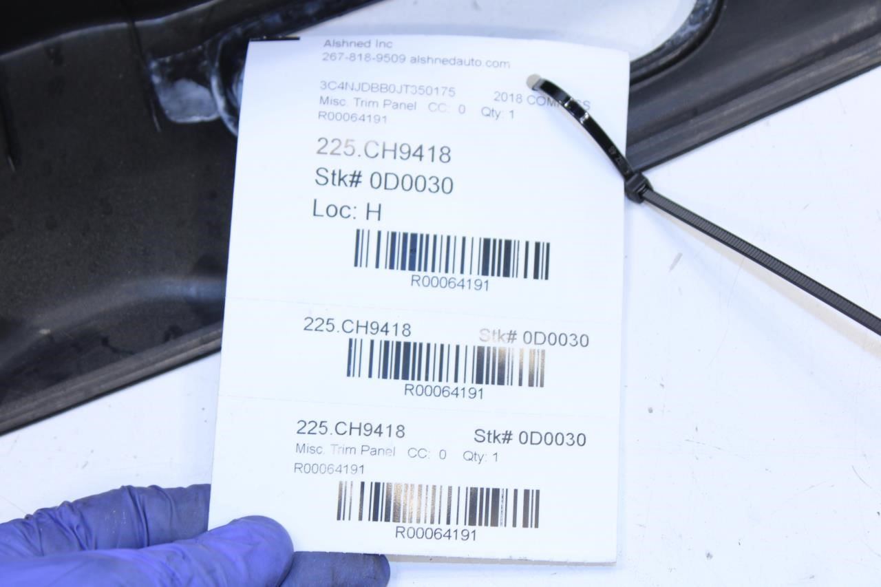 2017-2025 Jeep Compass Latitude Rear Liftgate Lower Trim Cover Panel 5UN06TRMAC - Alshned Auto Parts