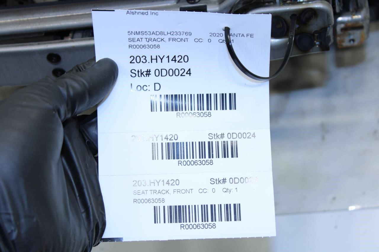 19-20 Hyundai Santa Fe Front LH Seat Lower Track Frame w/ Motors 88500-S2080 OEM - Alshned Auto Parts