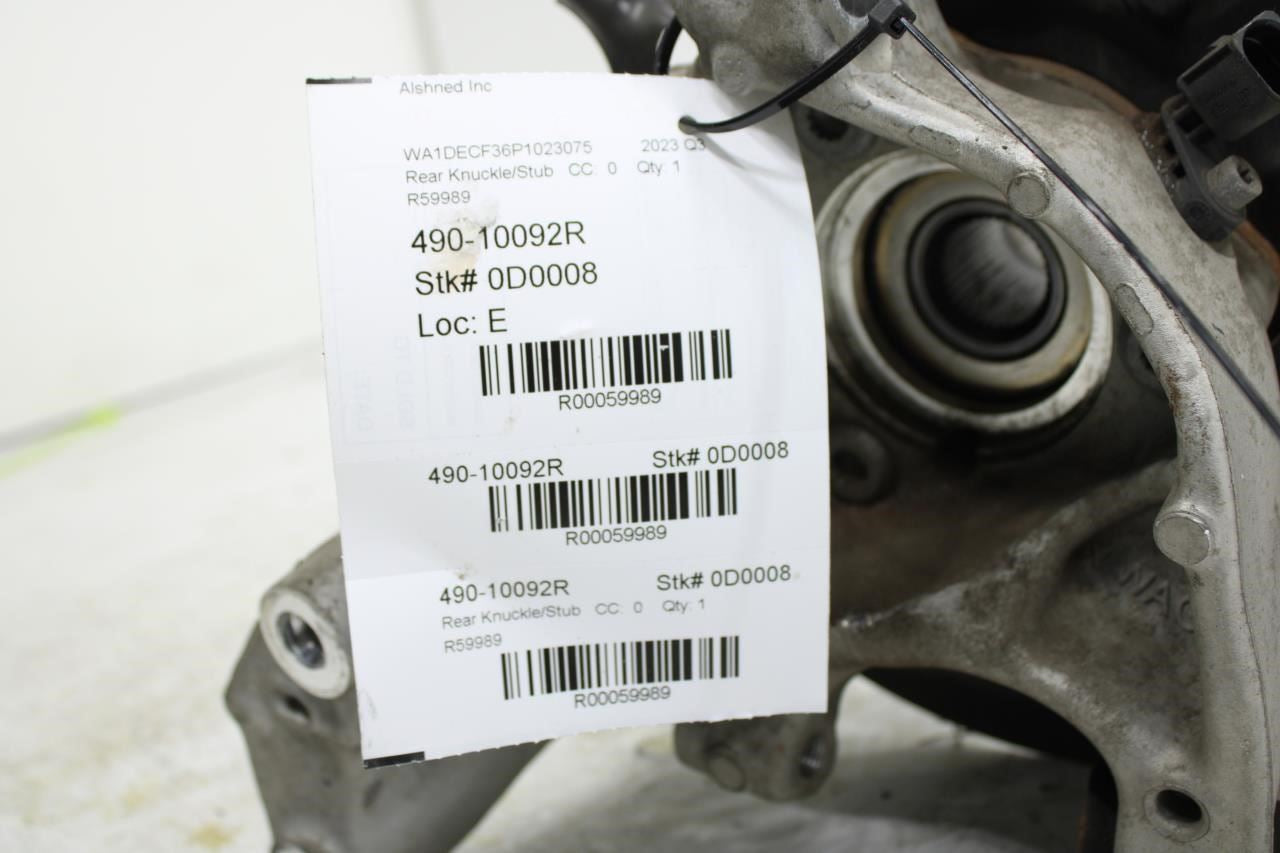2019-2024 Audi Q3 S Line Rear Right Side Spindle Knuckle Hub 5QF-505-436-H OEM - Alshned Auto Parts